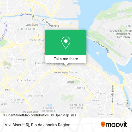 Vivi Biscuit Rj map