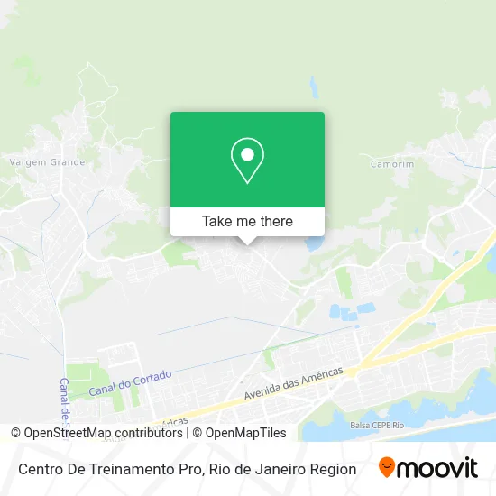 Centro De Treinamento Pro map