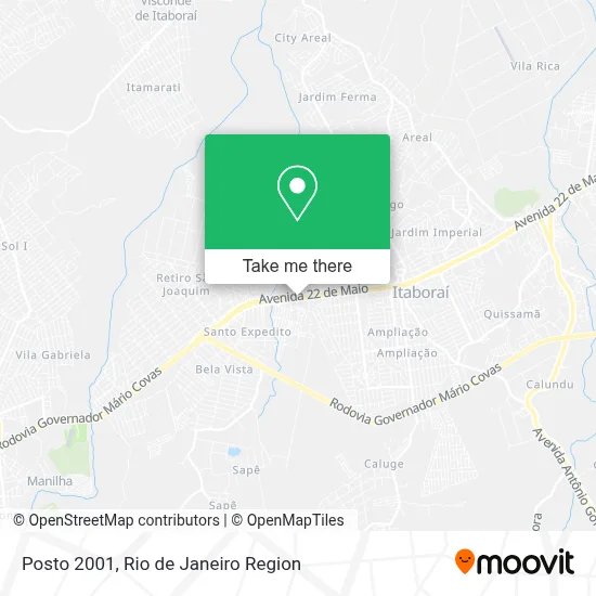 Posto 2001 map