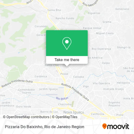 Pizzaria Do Baixinho map