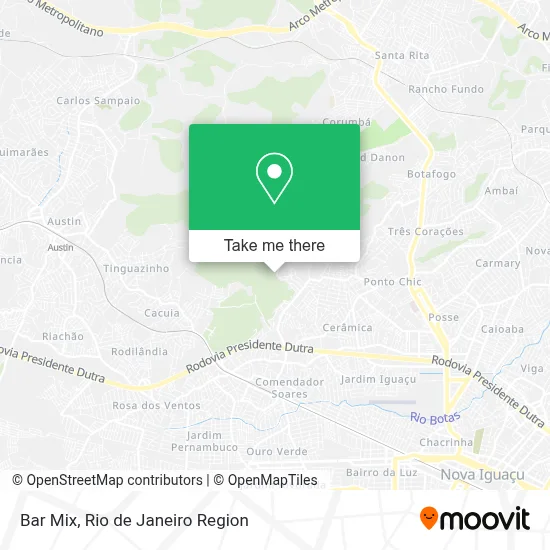 Bar Mix map