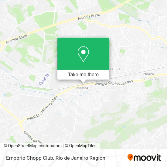 Empório Chopp Club map