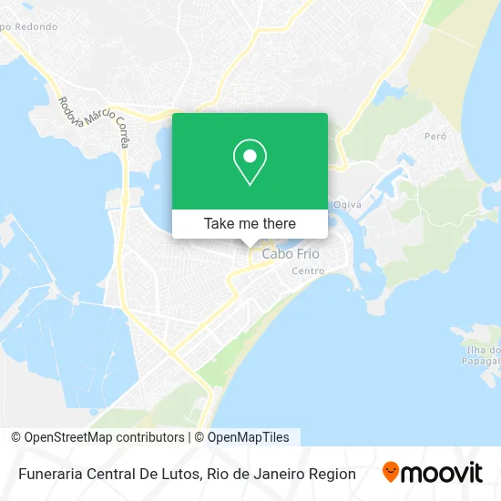Funeraria Central De Lutos map