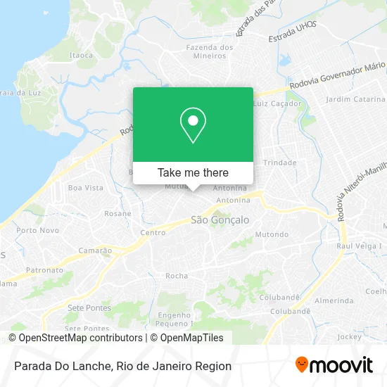 Parada Do Lanche map