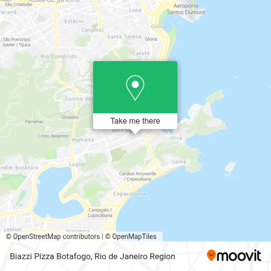 Biazzi Pizza Botafogo map