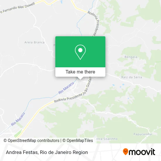 Andrea Festas map