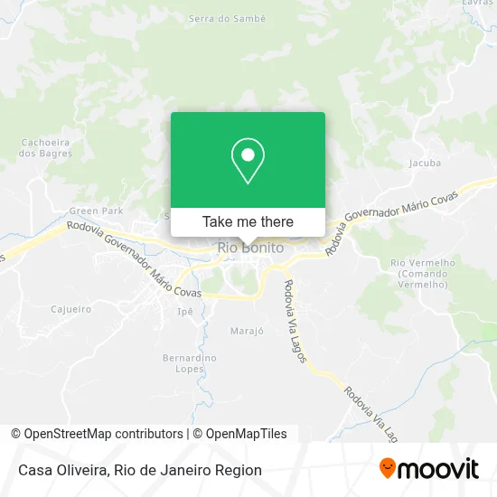 Casa Oliveira map