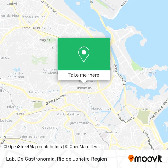 Lab. De Gastronomia map