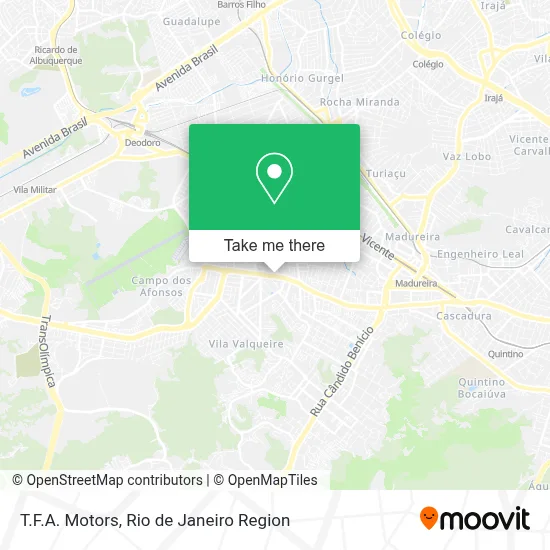 T.F.A. Motors map