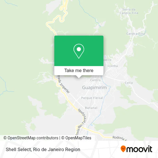 Shell Select map