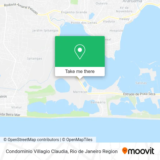 Condominio Villagio Claudia map