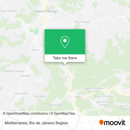 Miditerraneo map