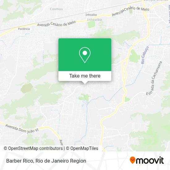 Barber Rico map
