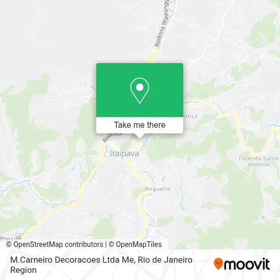 M.Carneiro Decoracoes Ltda Me map