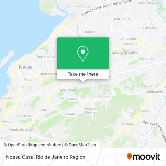 Nossa Casa map