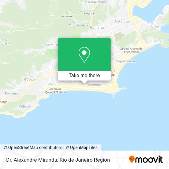 Dr. Alexandre Miranda map