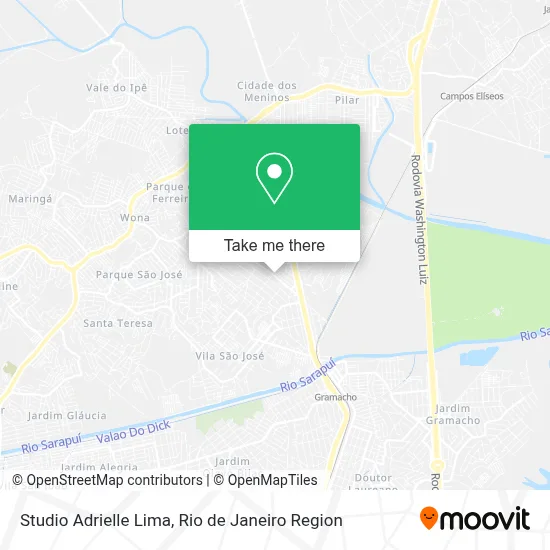 Studio Adrielle Lima map