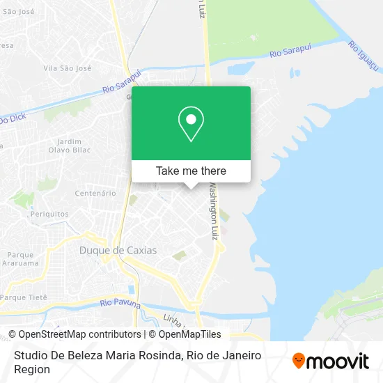 Studio De Beleza Maria Rosinda map