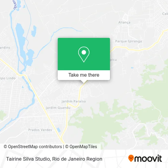 Tairine Silva Studio map