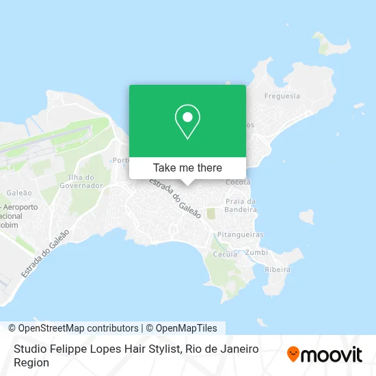 Studio Felippe Lopes Hair Stylist map