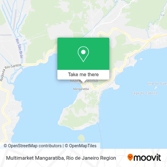 Multimarket Mangaratiba map