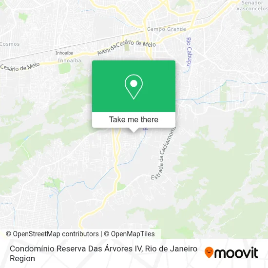 Condomínio Reserva Das Árvores IV map