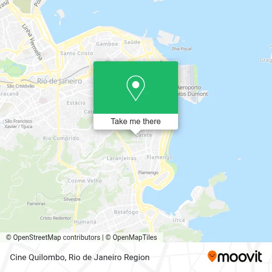 Cine Quilombo map