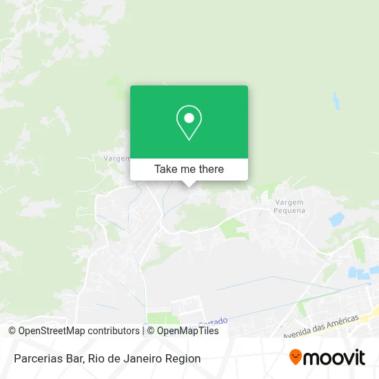 Parcerias Bar map