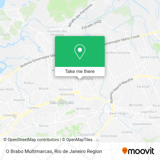 O Brabo Multimarcas map