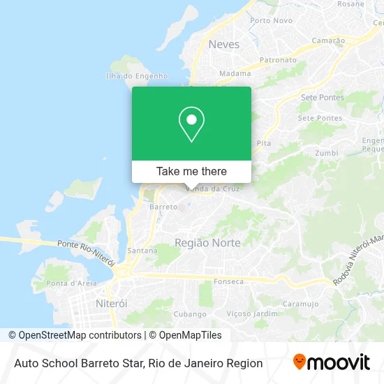 Auto School Barreto Star map