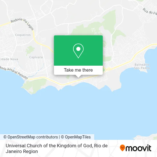 Igreja Universal Do Reino De Deus map