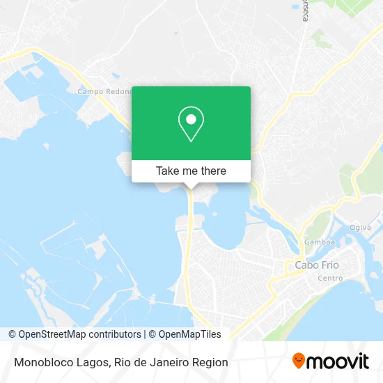 Monobloco Lagos map