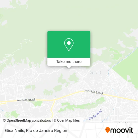 Gisa Nails map