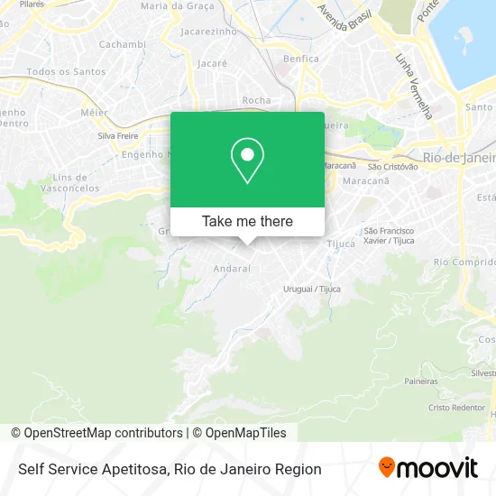 Self Service Apetitosa map