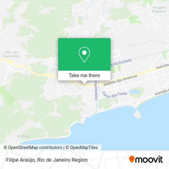 Filipe Araújo map