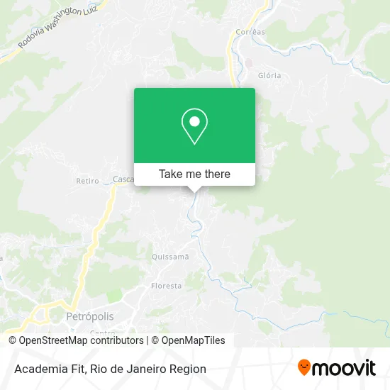 Academia Fit map