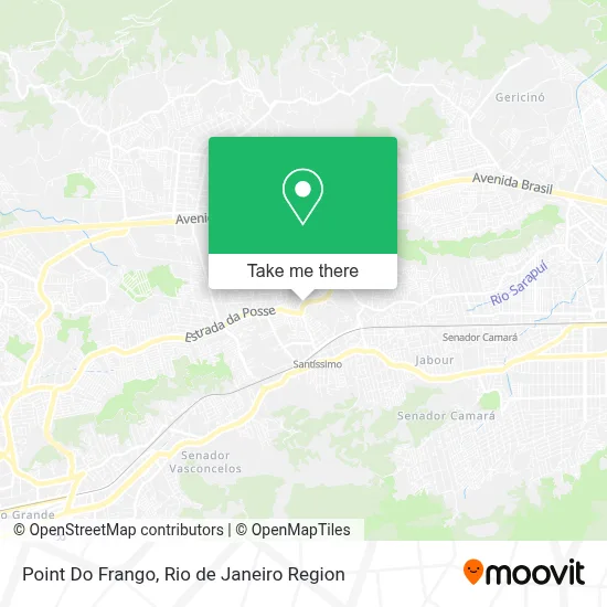 Point Do Frango map
