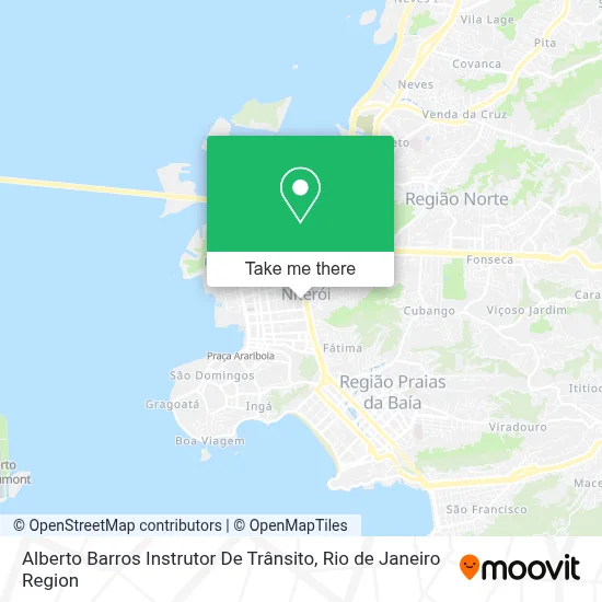 Alberto Barros Instrutor De Trânsito map