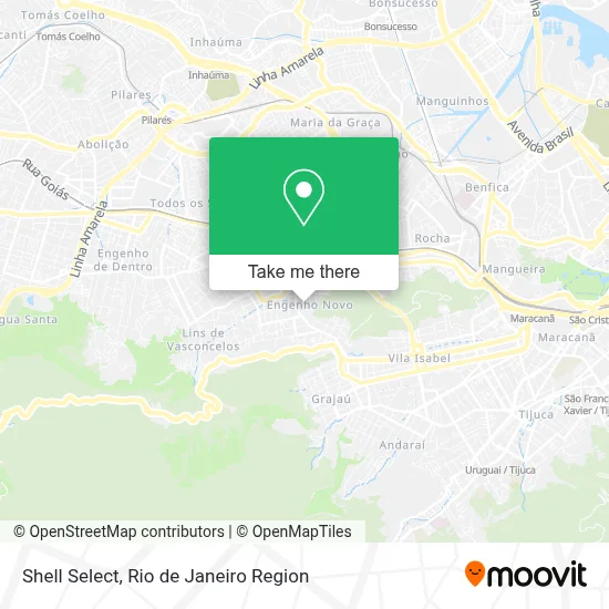 Shell Select map