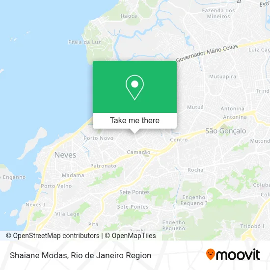 Shaiane Modas map