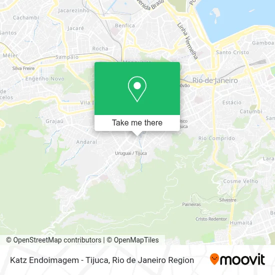 Katz Endoimagem - Tijuca map