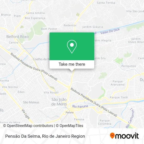 Pensão Da Selma map