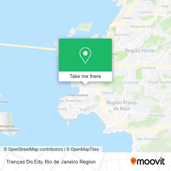 Tranças Do Edy map