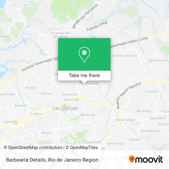 Barbearia Details map