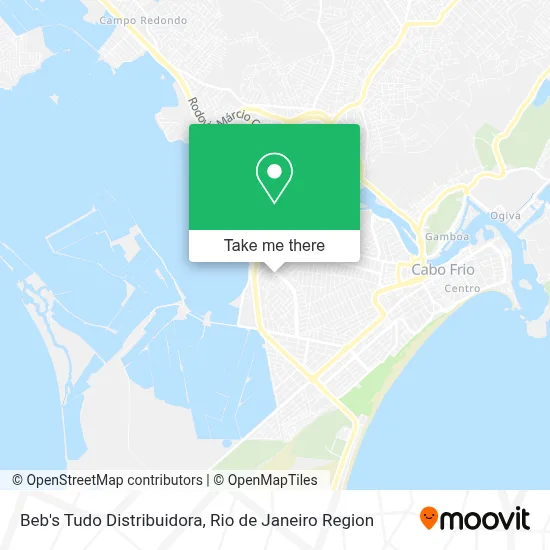 Beb's Tudo Distribuidora map