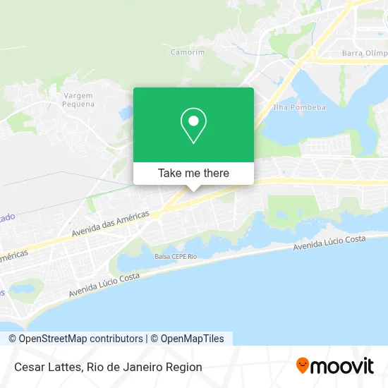 Cesar Lattes map