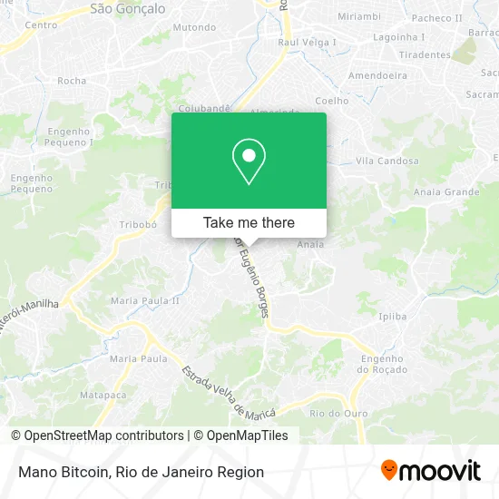 Mano Bitcoin map