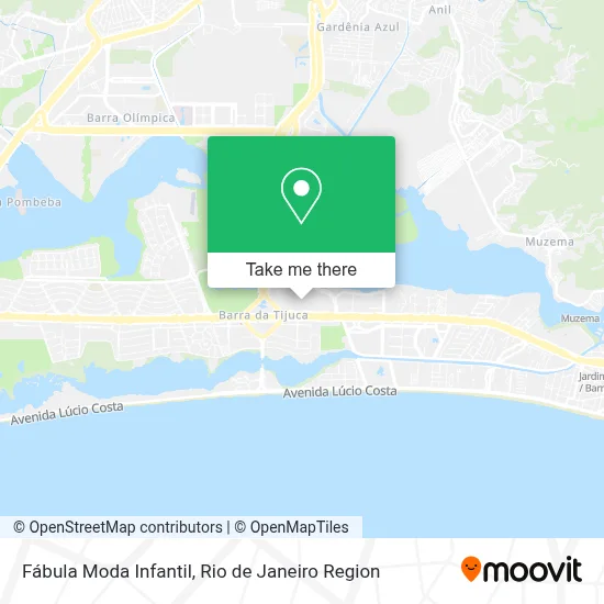 Fábula Moda Infantil map