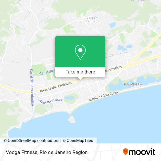 Vooga Fitness map