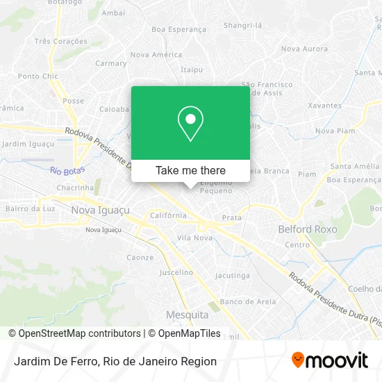 Jardim De Ferro map